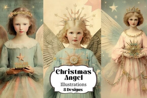 8 Christmas Angel Ethereal Dreamy Review