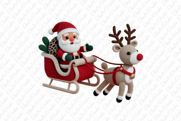 Christmas Crochet PNG Sublimation: A Designer’s Review for Seasonal Illustrations