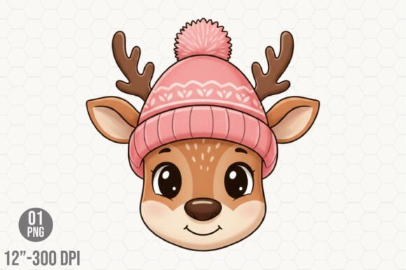 Crochet Faux Yarn Christmas Reindeer Png: A Designer’s Review for Branding and Illustrations