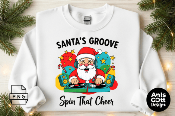 DJ Santa Christmas Sublimation Design Review
