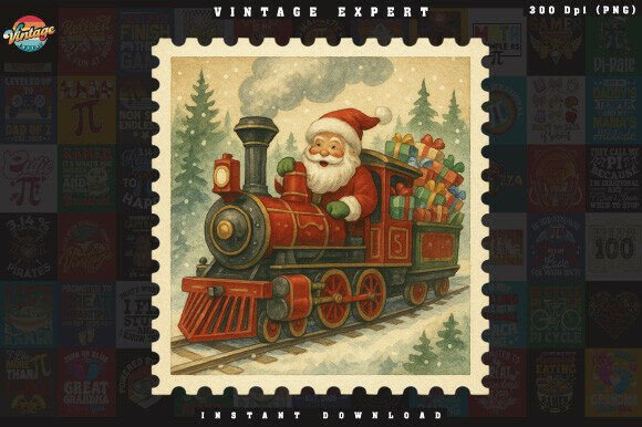 Santa Express Christmas Postage Stamp Review