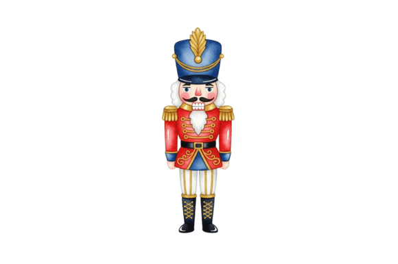 Traditional Christmas Nutcracker Doll Illustrations Review